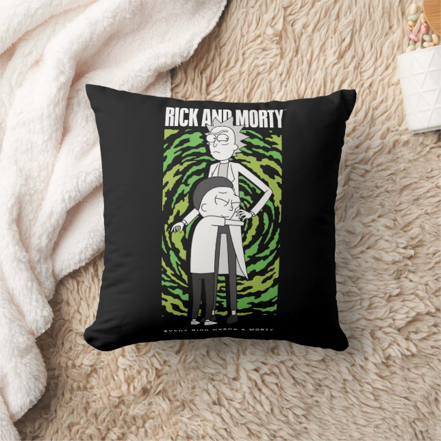 RICK AND MORTY™ | Morty Hugging Rick Cushion (Blanket)