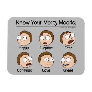 RICK AND MORTY™   Morty's Moods Magnet