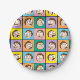 RICK AND MORTY™   Morty's Moods Paper Plate