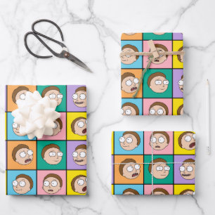 RICK AND MORTY™   Morty's Moods Wrapping Paper Sheet