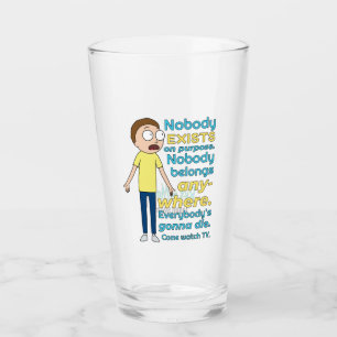 RICK AND MORTY™   Nobody Exists On Purpose Glass