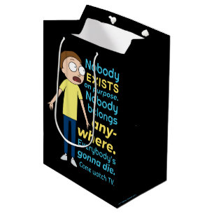 RICK AND MORTY™ Nobody Exists On Purpose Medium Gift Bag