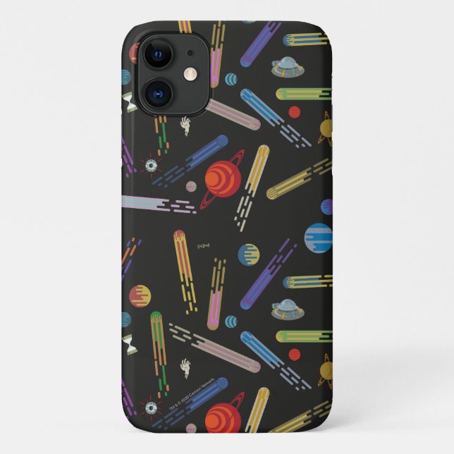 RICK AND MORTY™ | Outer Space Comet Pattern Case-Mate iPhone Case (Back)