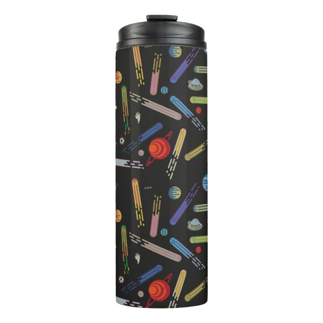 RICK AND MORTY™ | Outer Space Comet Pattern Thermal Tumbler (Front)
