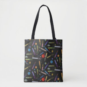 RICK AND MORTY™ Outer Space Comet Pattern Tote Bag