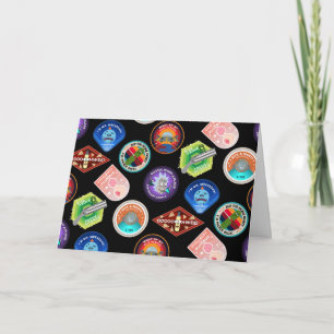 RICK AND MORTY™   Outer Space Patches Pattern Card