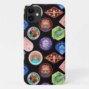 RICK AND MORTY™   Outer Space Patches Pattern iPhone 11 Case