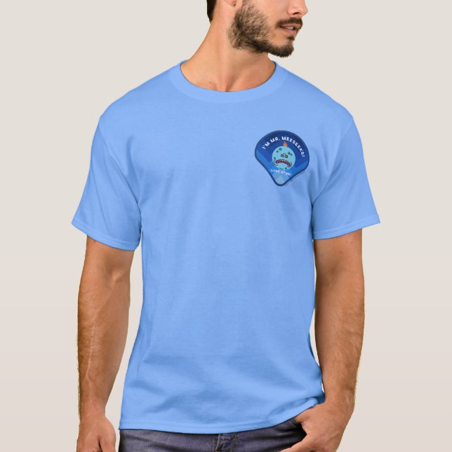RICK AND MORTY™ | Outer Space Patches Pattern T-Shirt (Front)