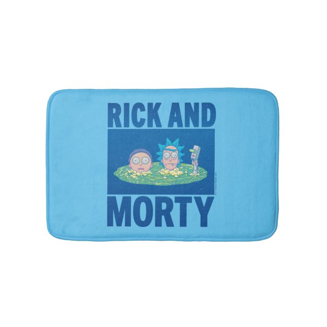 RICK AND MORTY™ | Peeking Through Portal Bath Mat (Front)