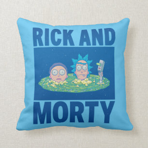 RICK AND MORTY™ Peeking Through Portal Cushion