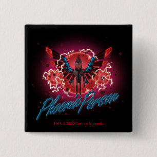 RICK AND MORTY™   Phoenix Person 15 Cm Square Badge