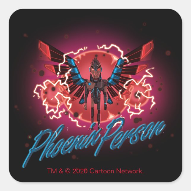 RICK AND MORTY™ | Phoenix Person Square Sticker (Front)