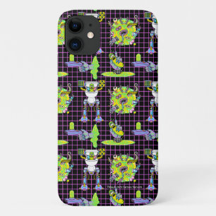 RICK AND MORTY™   Pickle Rick Portal Pattern iPhone 11 Case