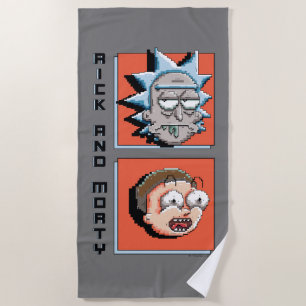 RICK AND MORTY™   Pixelverse Panel Graphic Beach Towel