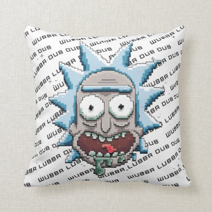 RICK AND MORTY™   Pixelverse Rick Drooling Head Cushion