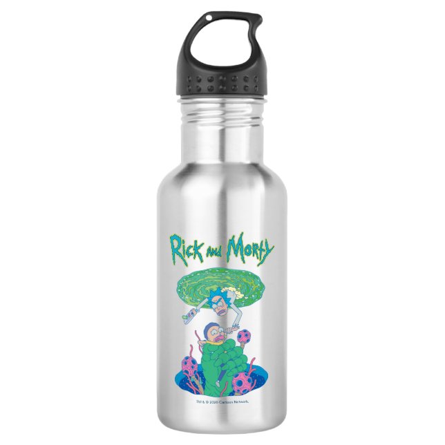 RICK AND MORTY™ | Portal Rescue 532 Ml Water Bottle (Front)
