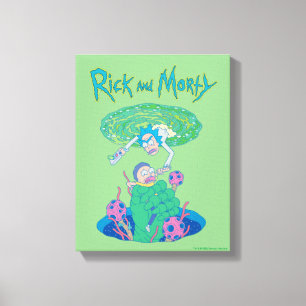RICK AND MORTY™ Portal Rescue Canvas Print