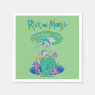 RICK AND MORTY™   Portal Rescue Napkin