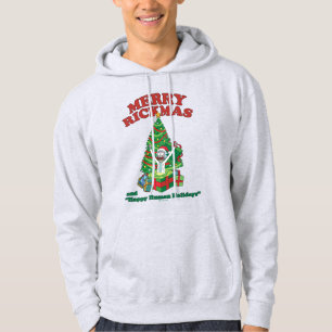 Rick and Morty   Portal Rick Merry Rickmas Hoodie