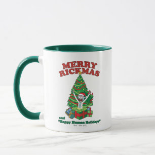 Rick and Morty   Portal Rick Merry Rickmas Mug