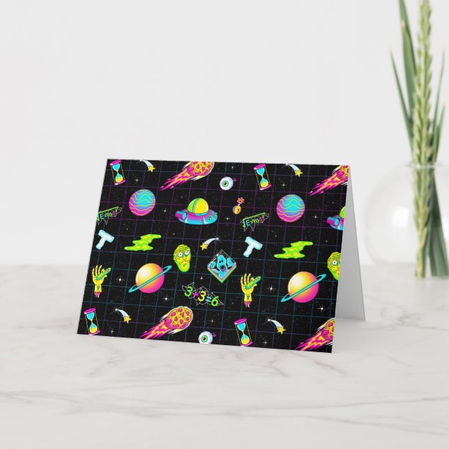 RICK AND MORTY™ | Psychedelic Season 3 Pattern Card (Front)