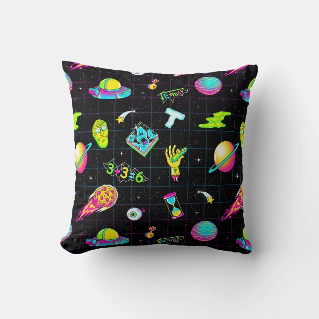 RICK AND MORTY™ | Psychedelic Season 3 Pattern Cushion (Front)