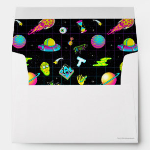 RICK AND MORTY™   Psychedelic Season 3 Pattern Envelope