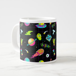 RICK AND MORTY™   Psychedelic Season 3 Pattern Large Coffee Mug