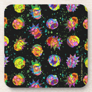 RICK AND MORTY™   Psychedelic Swirl Pattern Coaster