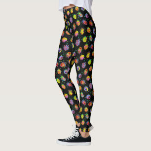 RICK AND MORTY™   Psychedelic Swirl Pattern Leggings