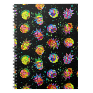 RICK AND MORTY™   Psychedelic Swirl Pattern Notebook