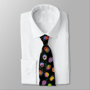RICK AND MORTY™   Psychedelic Swirl Pattern Tie
