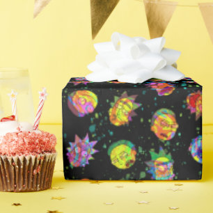 RICK AND MORTY™   Psychedelic Swirl Pattern Wrapping Paper