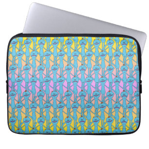 RICK AND MORTY™ Rainbow Mr. Meeseeks Pattern Laptop Sleeve