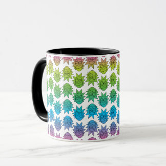 RICK AND MORTY™ | Rainbow Rick Head pattern Mug