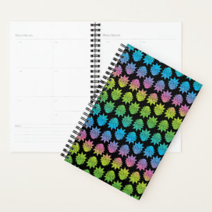 RICK AND MORTY™   Rainbow Rick Head pattern Planner