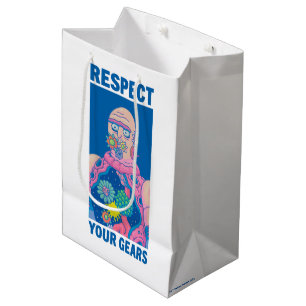RICK AND MORTY™ Respect Your Gears Medium Gift Bag