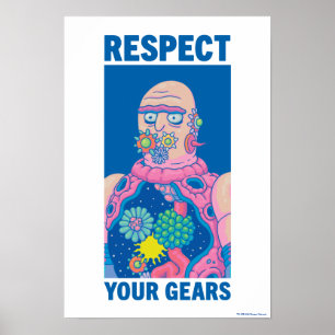 RICK AND MORTY™ Respect Your Gears Poster
