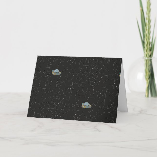 RICK AND MORTY™ | Rick Constellation Pattern Card (Front)