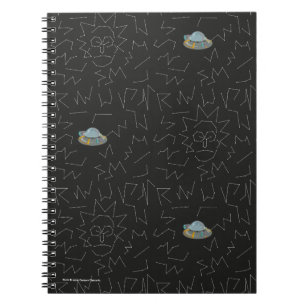 RICK AND MORTY™   Rick Constellation Pattern Notebook