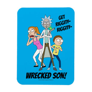 RICK AND MORTY™   Rick, Morty, and Summer Magnet