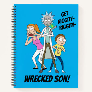RICK AND MORTY™   Rick, Morty, and Summer Notebook