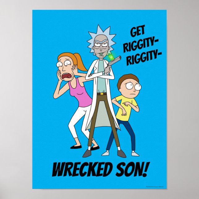 RICK AND MORTY™ | Rick, Morty, and Summer Poster (Front)
