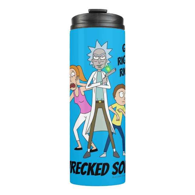 RICK AND MORTY™ | Rick, Morty, and Summer Thermal Tumbler (Front)