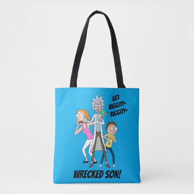 RICK AND MORTY™ | Rick, Morty, and Summer Tote Bag (Front)