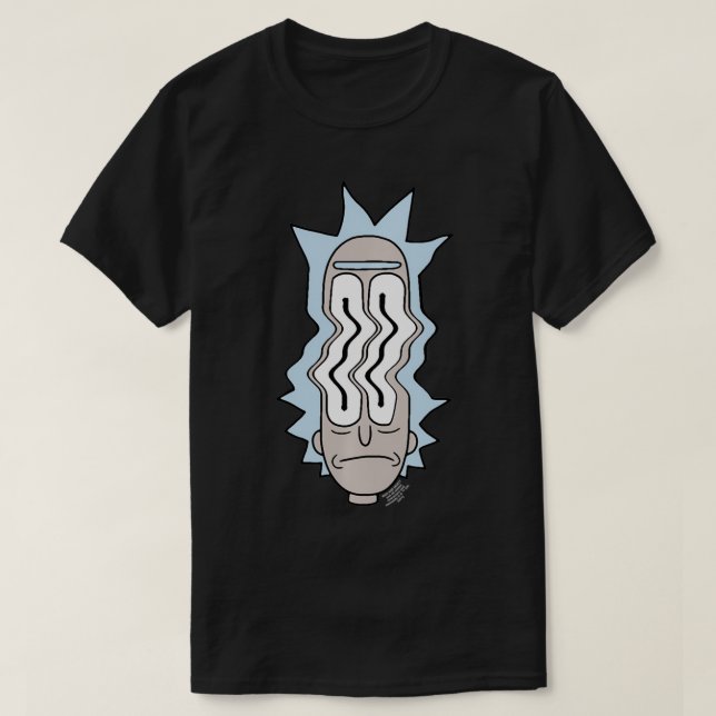 Rick and Morty Rick Waves Pullover  (Design Front)