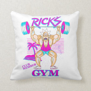RICK AND MORTY™   Rick's Gym Club Member Cushion