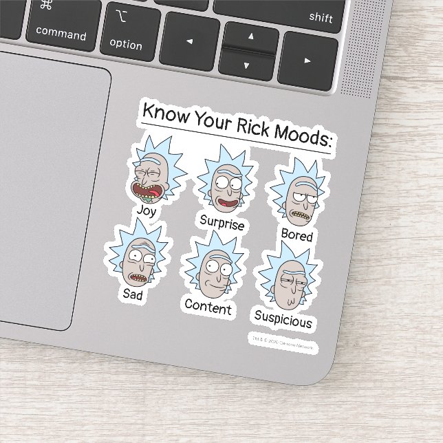 RICK AND MORTY™ | Rick's Moods (Detail)