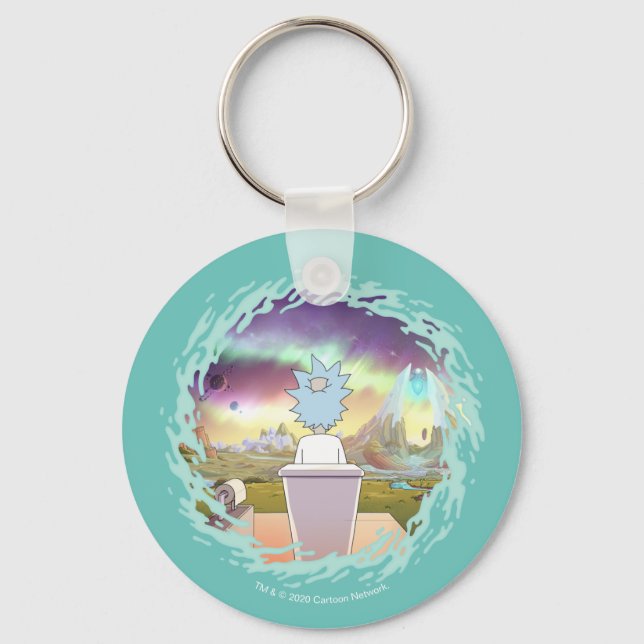 RICK AND MORTY™ | Rick's Private Place Key Ring (Front)