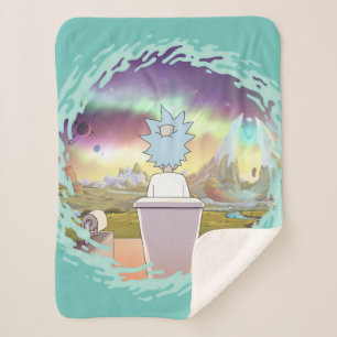 RICK AND MORTY™   Rick's Private Place Sherpa Blanket